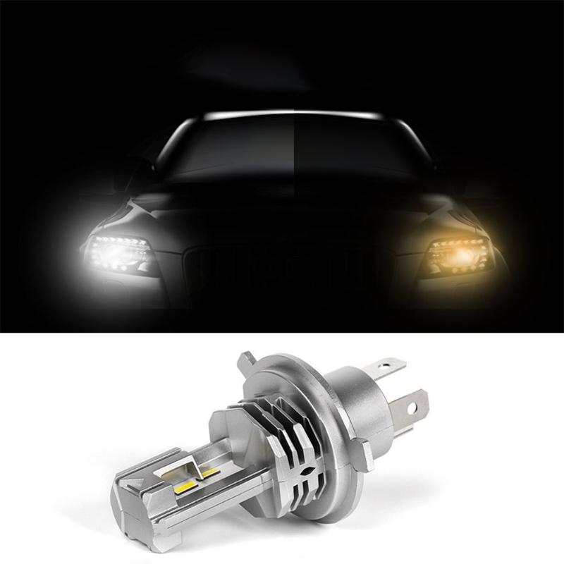 

Car Headlights 1 Pair LED 1600LM 25W Double H4 M4 Series White