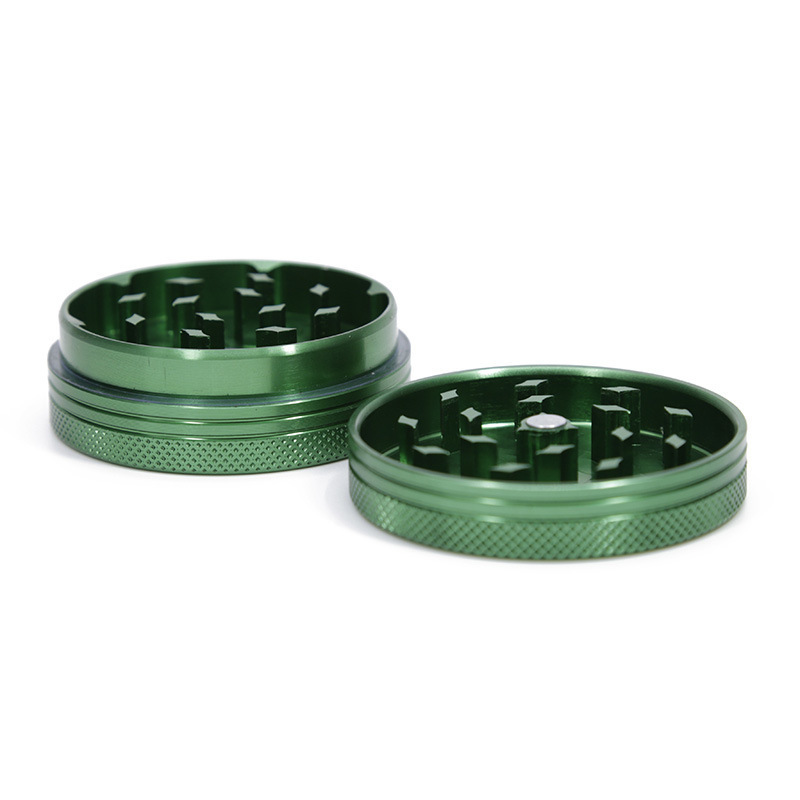 

Recommended aluminum alloy 2-layer Cigarette Mill with diameter of 50mm cigarette crusher smoking grinder
