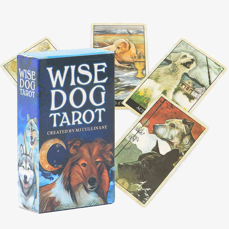 

New wise God Tarot smart dog Tarot oracles card ebye hot Cards Black Friday deals