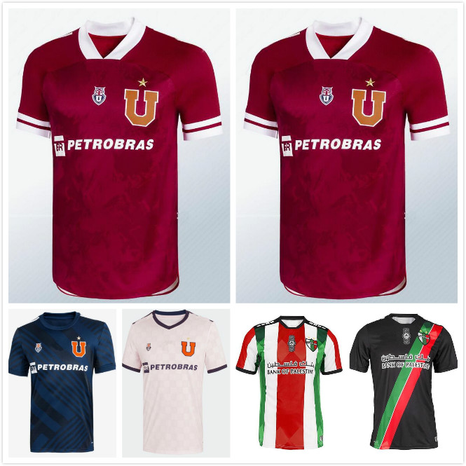 

Campeonato Nacional 2021 2022 Palestino Deportivo Soccer Jersey JIMENEZ Colo-Colo football shirt Camiseta Universidad de Chile 21/22, White