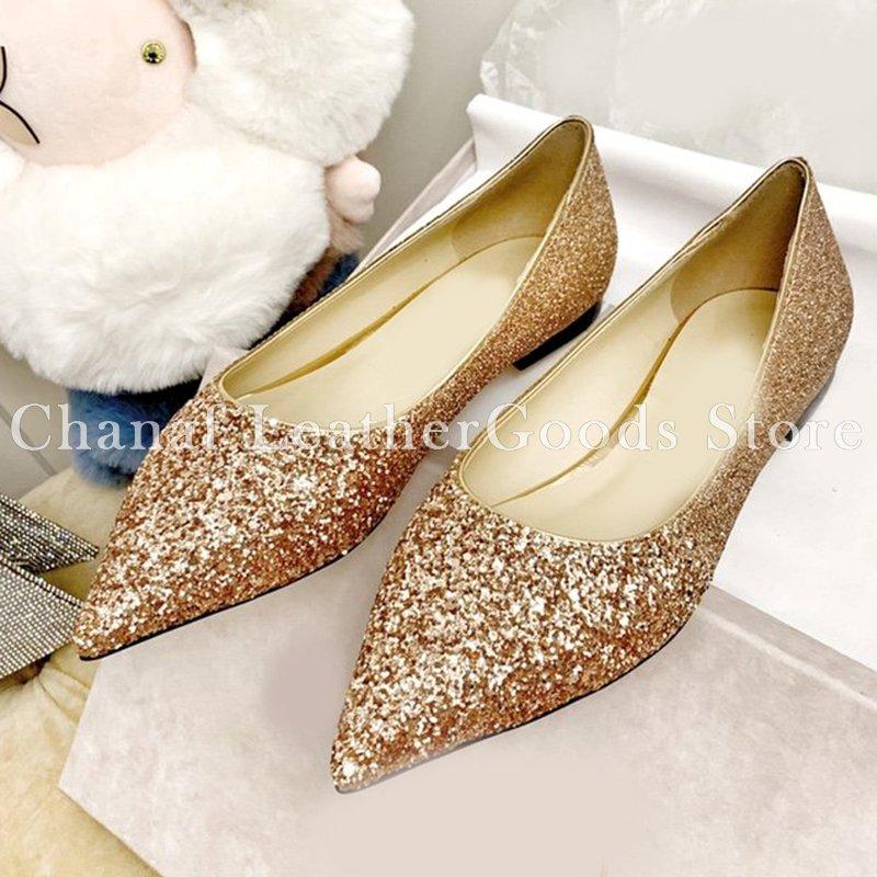 

Dress Shoes Fashion Luxury Women Wedding Rhinestone High Heels Brand Sexy Blingbling Spiked Pointed Toes Gold, Silver