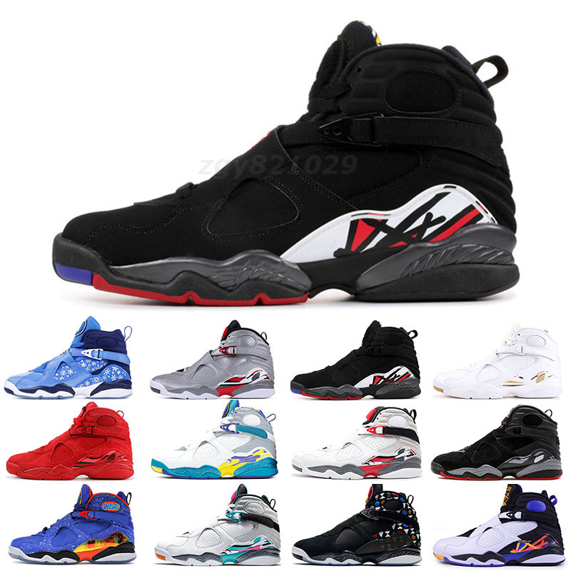 

Wholesale 2021 Newest 8 Aqua Chrome 8s Basketball Shoes Reflective Quai 54 Men Women Countown Pack Playoff Raid Snowflake Athletic Sneakers xdf5, Color 1