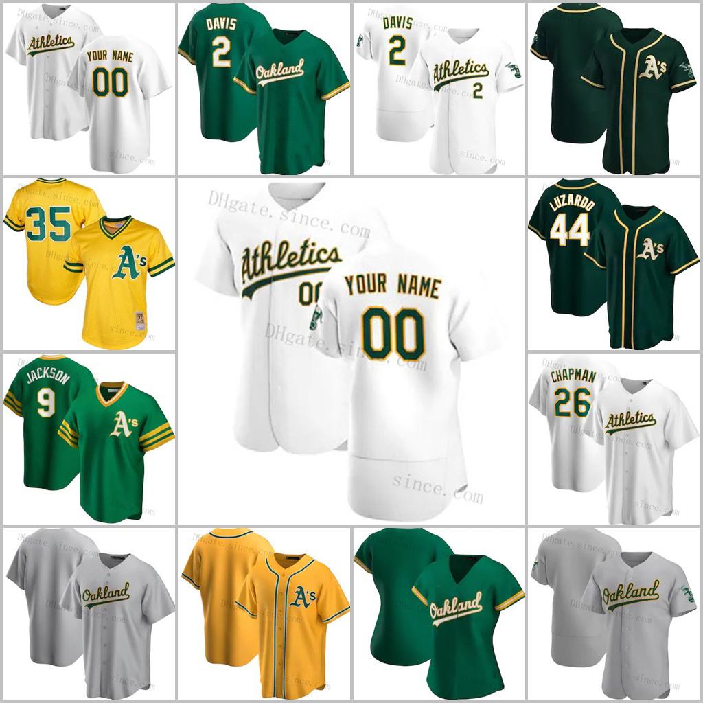 

Women 26 Matt Chapman Jerseys Khris Davis 24 Rickey Henderson 33 Jose Canseco 25 Piscotty 44 Reggie Jackson Jerseys Custom Stitched, Blue;black