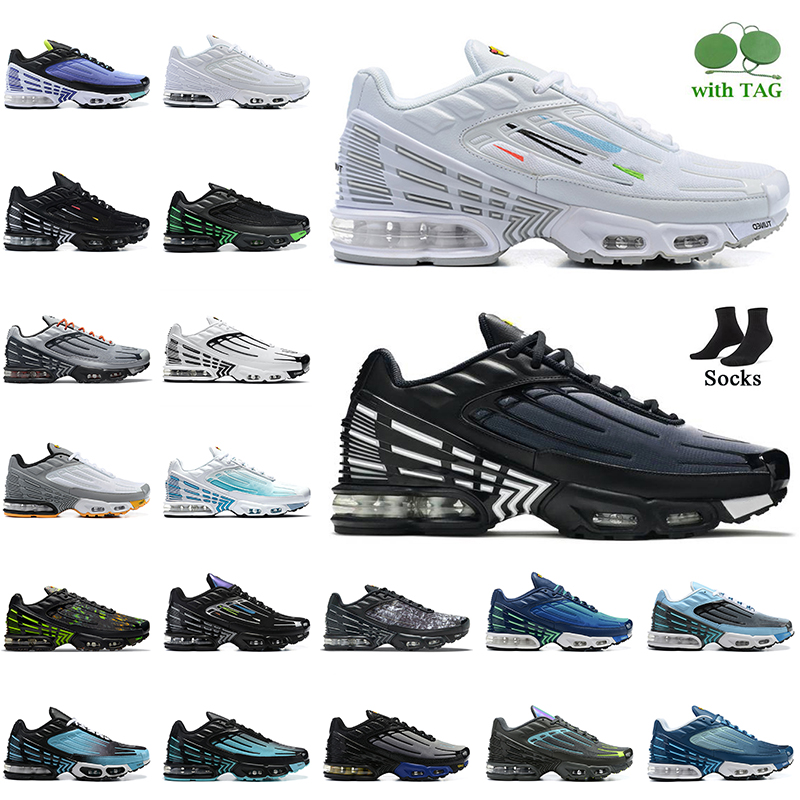 

Tn 3 Tuned 2022 Plus3 Big Size Us 12 Running Shoes Tennis Sports Sneakers Mens Womens Obsidian All Black White Men Women Trainers Outdoor Jo