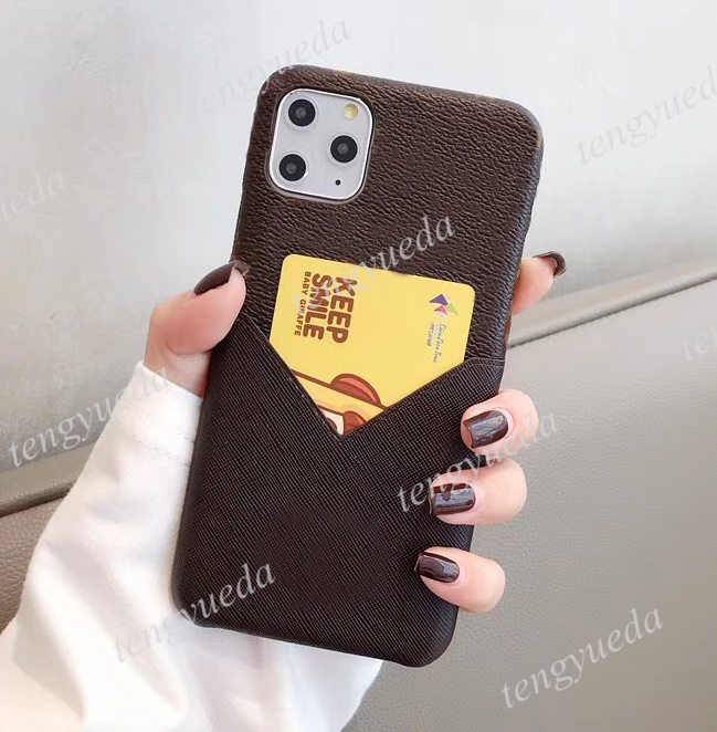 

Luxury Phone cases for iphone 14 14pro 14max 13 13pro 12 pro max 11 11pro XR XsMax Fashion Designer Leather Card Pocket Cellphone Cover with Samsung S22 S21 ultra Note20, Red+brown-#lvlog