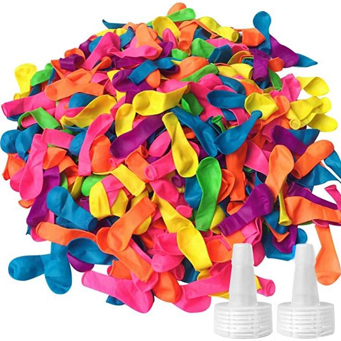 

Party Decoration 1000 Balloons With Color Easy To Tie Neck Suitable For Games And Battles In Multiple Colors