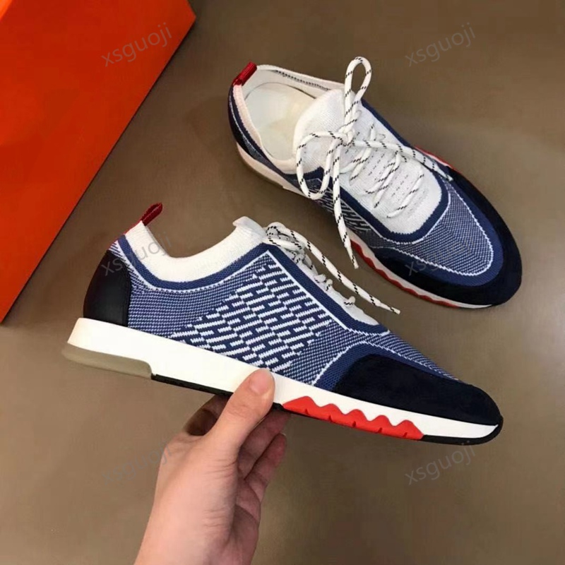

2021 new luxury design fashion H sneakers top cowhide fashion men's comfortable casual flat shoes high top shoes with box EUR38-45, Black