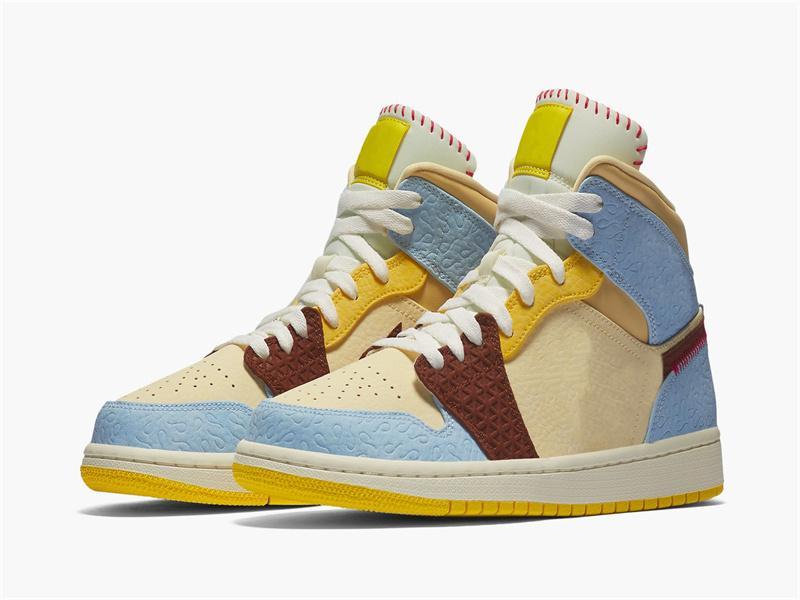 

Top Quality Jumpman 1 Basketball Shoes Mens I Mid SE Maison Chateau Rogue Fearless Outdoor Sneakers Ship With Original Box Fast Delivery, Shattered