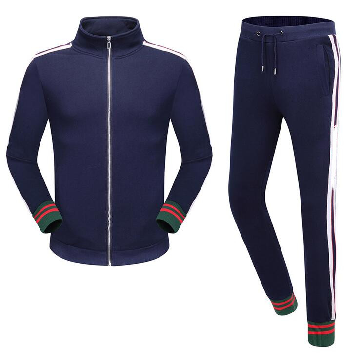 

2021 Luxur Designers Mens Tracksuit Sweat Suits Sports Men Hoodies Jackets Tracksuits Jogger Pants Sets Jacket Sporting Suit 3color #6623 M-3XL, Black