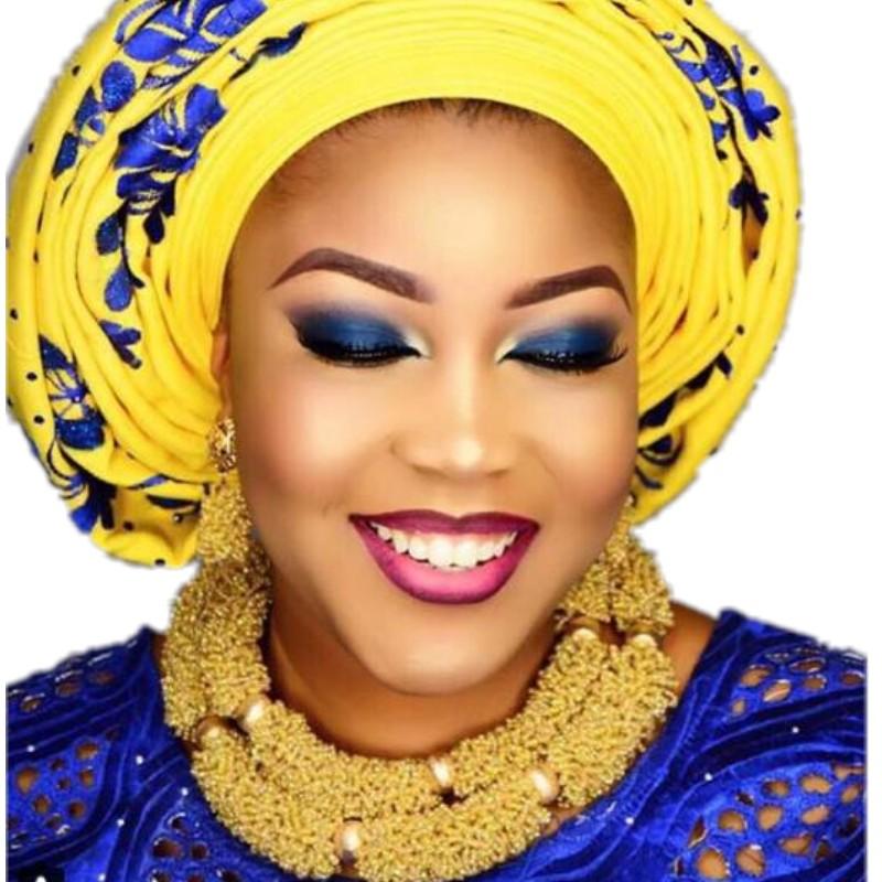 

Earrings & Necklace Splendid Nigerian Beads Necklaces Earring Set Gold Bold Dubai Jewellery 2 Layers African Wedding, Silver