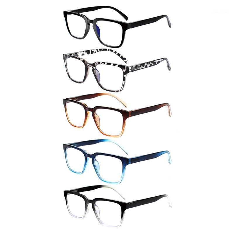 

Sunglasses Boncamor 5-pack Of Anti-blue Reading Glasses With Spring Hinges And High-quality Material Frame Suitable For Men Women