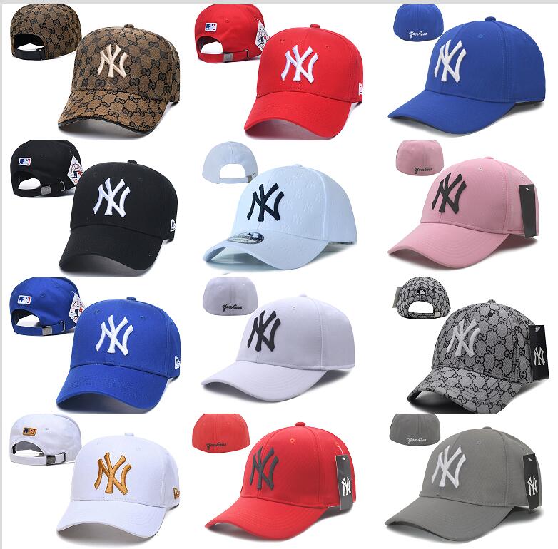 

Hotsale Sport New York Baseball Mesh Design Hats Brands Summer Out Door Mesh Fresh Snapback Hats Golf Curved Brim Strapback Hat, Blue;gray