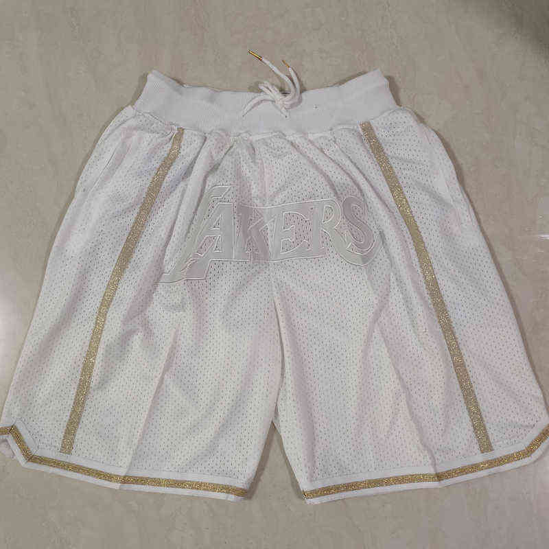 

luxury Basketball Short Just Don Sports Hip Pop Summer Running Pant With Pocket Zipper Sweat Mitchell & Ns Retro Stitched Pantalon