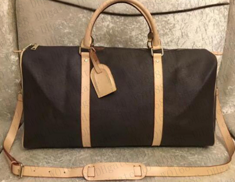 

First Mupvf DUFFLE BAG And Brand 55 M53419 Women RED Fashion LUXURY Man BANDOULIERE Duffel Bags Keepall KEEPALL Fefkg