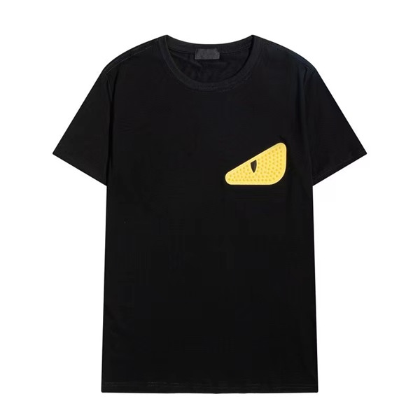 

2021 Mens Fashion Printing T Shirt Short Sleeves High Quality Hip Hop Tees M-XXXL22, White;black