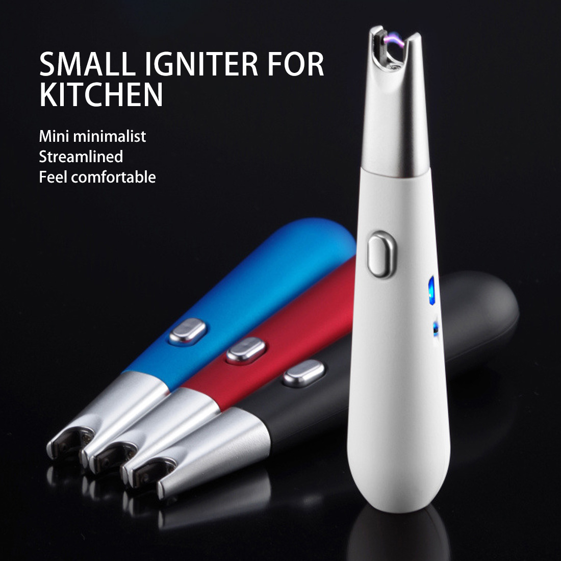 

Rechargeabe Ignition Gun Arc ighter USB Kitchen Gadget Gas Stove Cande ighter Smoking Cigarette Windproof Pasma ighter