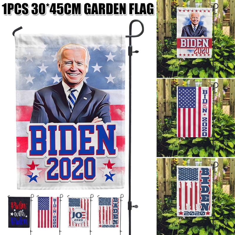 

Biden General Election Garden Flag Durable And Anti-Fade Banner American President Yard Decoration _WK Decorations