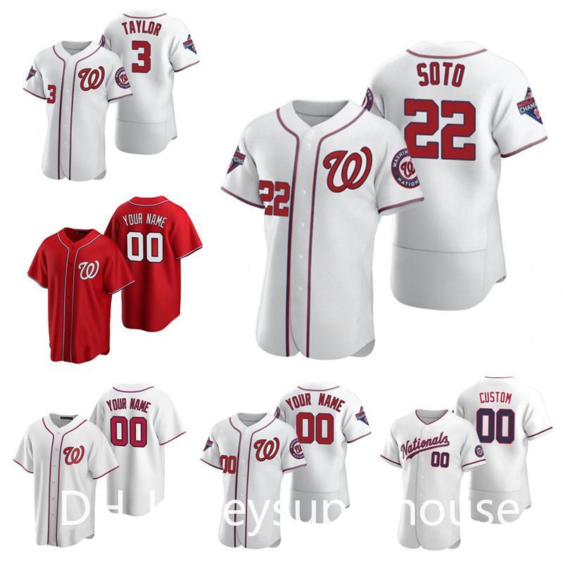 

Custom 16 Victor Robles 7 Trea Turner 9 Eric Thames 10 Yan Gomes 11 Ryan Zimmerman 44 Daniel Hudson 63 Sean Doolittle Difo baseball jersey, Youth's color 1