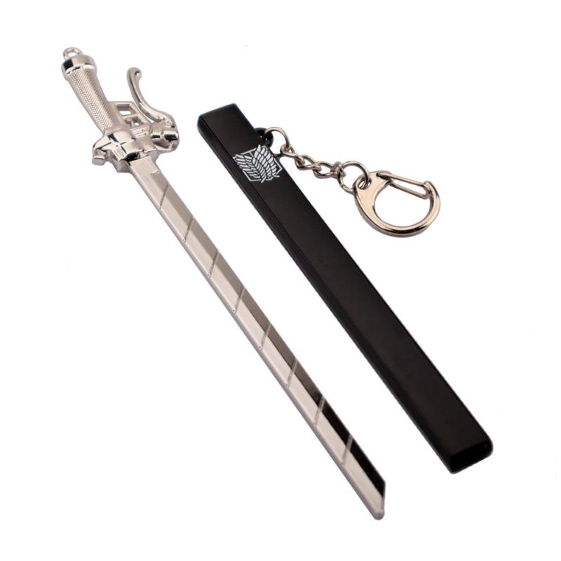 

Keychains Anime Attack On Titan Keychain Metal Bronze Pendant Kyojin Holder Chaveiro Men Women Gift Porte Clef Jewelry BraceletKeychains
