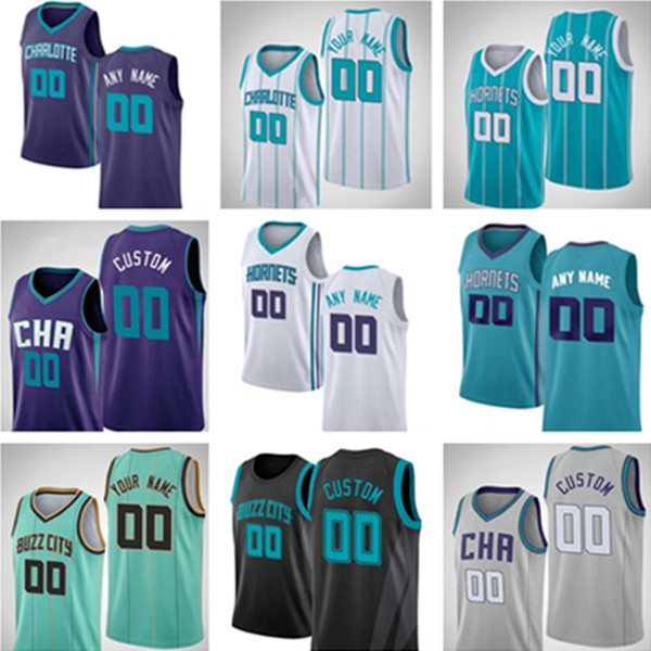 

2021 Kelly Oubre JR Jersey 12 Basketball Kai Jones 23 Gordon 20 Hayward Terry 3 Rozier III LaMelo 2 Ball Miles 0 Bridges Green Blue Purple B, Black;red
