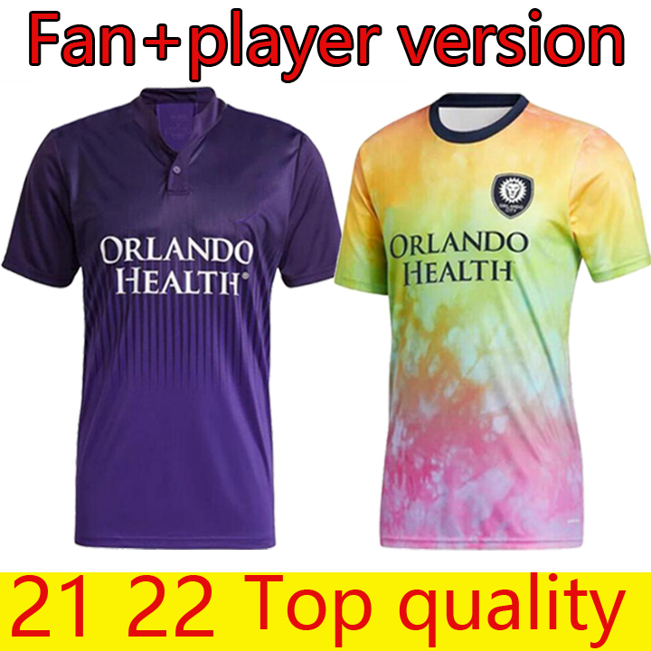 

Fan + player version 2021 2022 Orlando HOME City Soccer Jersey SC 21 22 NANI PATO DWYER AKINDELE MUELLER MOUTINHO RUAN KLJESTAN JOHNSON MLS Football SHIRT