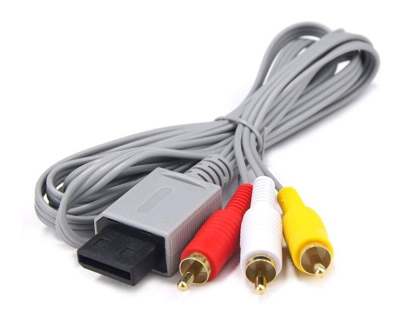 

AV Cable Composite Retro Audio Video Standard Cord fo r Nintendo Wii U