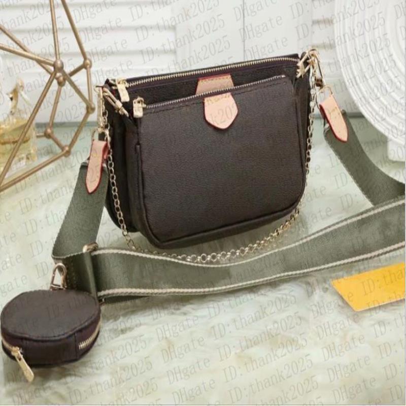 

Women Fashion Shoulder Crossbody Bag Leather 99132 Purses Coin Girls Bags Handbags 3pcs/set Designers Bags With Tote Purse Ladies Luxur Gene