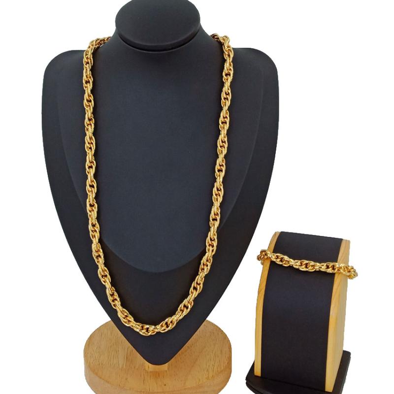

Earrings & Necklace Yuminglai Gold Color Dubai Jewelry Sets For Women African Luxury Jewelries Italian Plated FHK12209, Silver