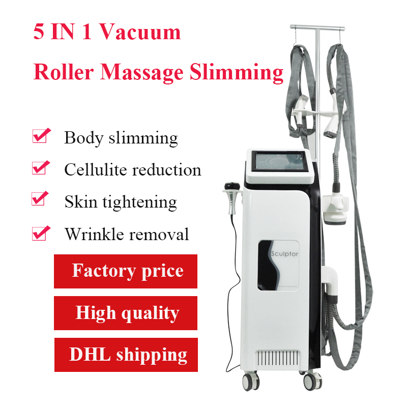 

Multi-functionVacuum Roller massage slimming machine rf infrared vela shape CE certified