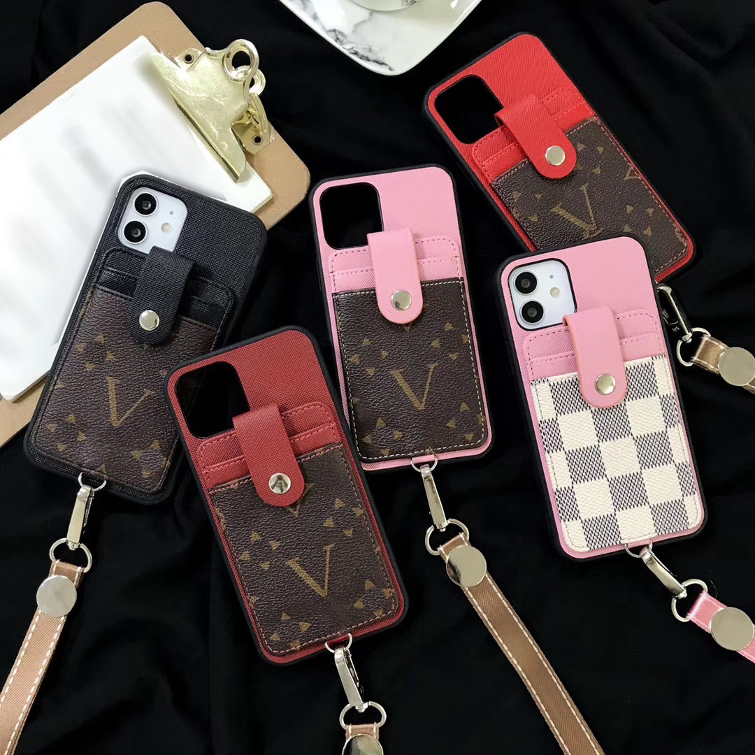 

Luxurys fashion designers Cell Phone Cases for iPhone 7p 8p x XR xsmax 11pro 11promax 12mini 12pro 12 12promax high quality good nice, Champagne gold