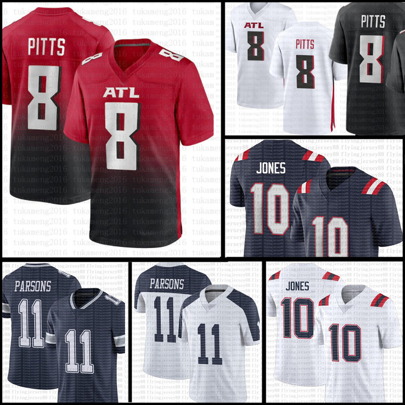 

Kyle Pitts 8 Jersey Mac Jones Micah Parsons Football Jerseys mens 2021