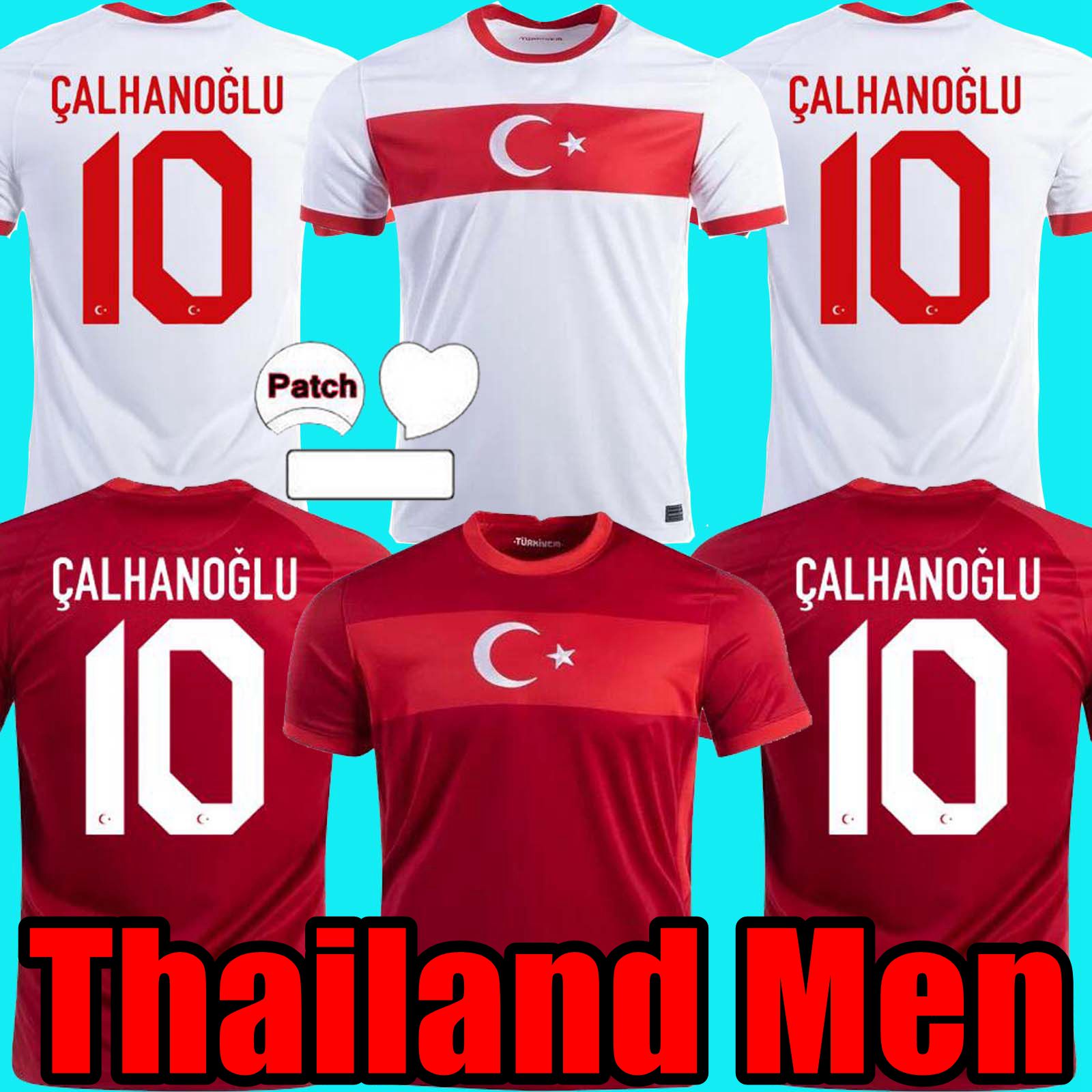 

BY 2021 Turkey Soccer Jersey CALHANOGLU ARDA INAN TOSUN TUFAN ERKIN MALLI TOPA OZTEKIN Custom Home Red Football Shirt Uniform 20 21, Black;yellow