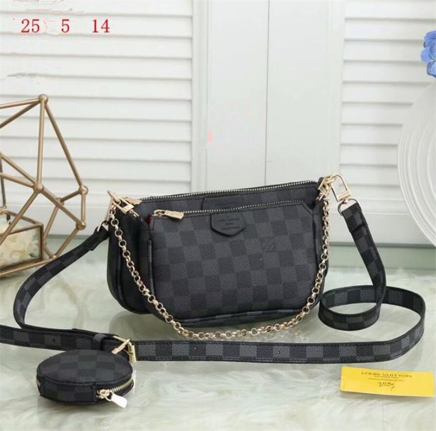 

Best selling handbag shoulder bags designer handbag fashion bag handbag wallet phone bags Three-piece combination Discount, Y4