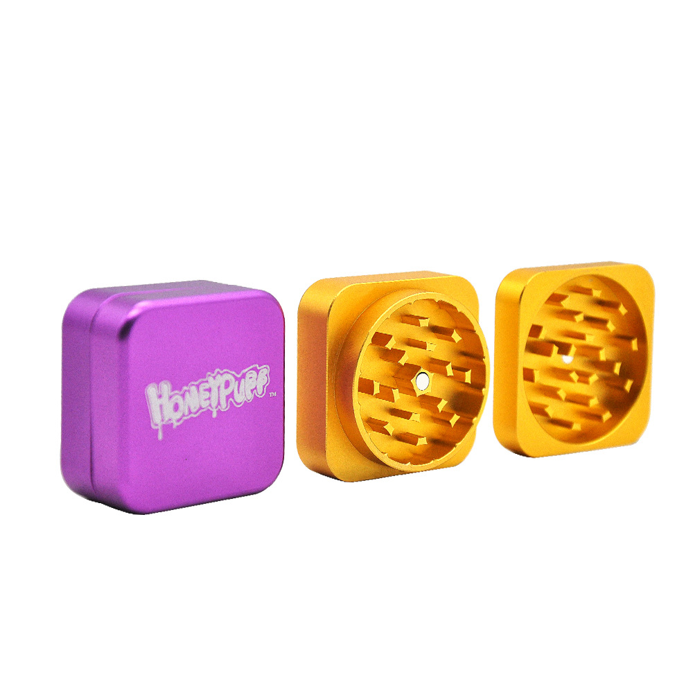 

Spice Herb Grinder Tobacco Crusher Smoking Accessories Shredder 47mm 2 Layers ZINC Alloy Grinders decoration gifts