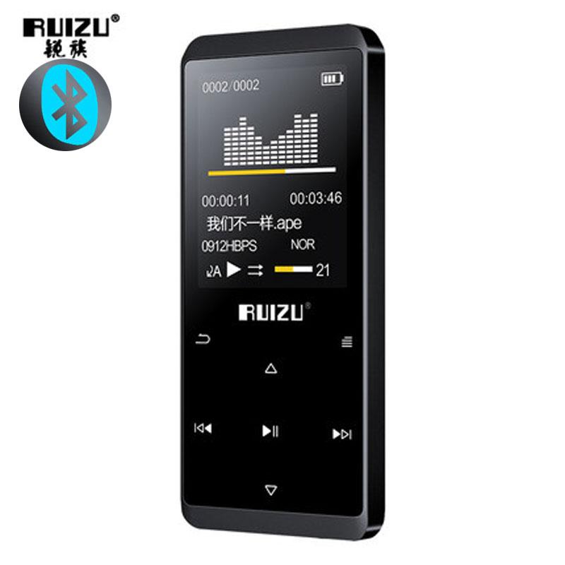 

& MP4 Players Est Bluetooth Mp3 Player Touch Screen RUIZU Ultra Thin 8GB Music 1.8 Inch Color Lossless HiFi Sound With FM