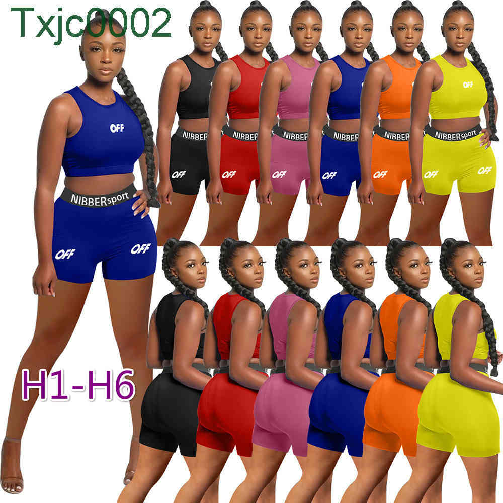 

Women Tracksuits Two Pieces Set Designer Solid Colour Sleeveless Summer Short Sleeve Sportswear High Elastic Fabric Hollow Out Sexy Cross Cut, G1-g3(s-l)