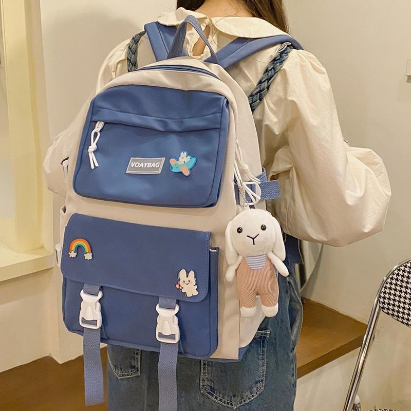 

Backpack Women's Nylon Backpack, Beautiful Student Laptop