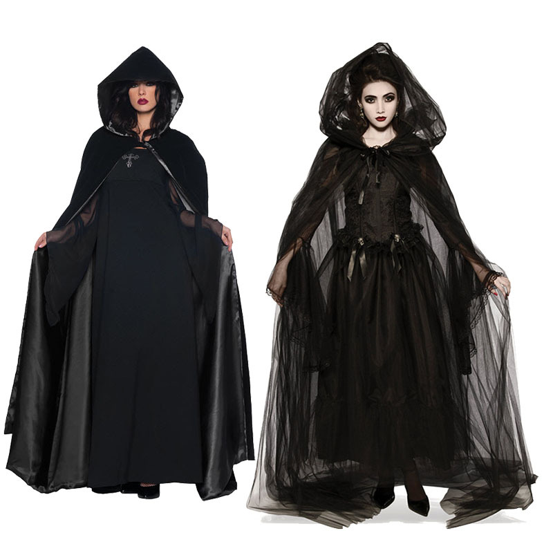 

Halloween Black Handsome Medieval Steampunk Style European and American Plague Doctor Adult Cosplay Costume High Quality Novelty Holiday Style Party, Black;red