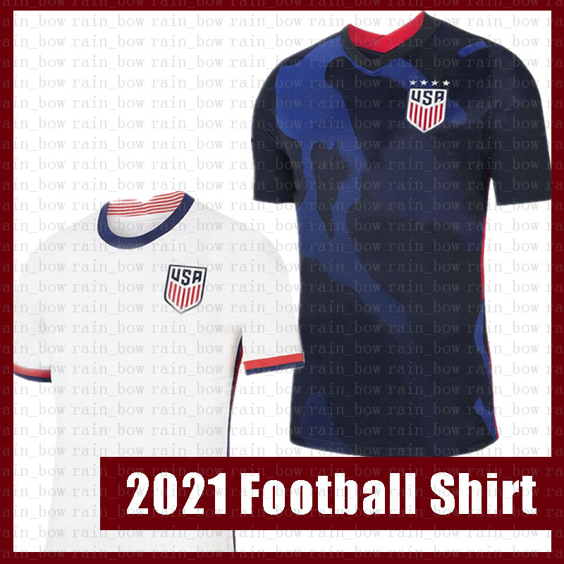 

USA Soccer Jersey 2021 Football Shirt Pulisic maillot de foot Reyna Men's Adams uniforms McKennie Dest Lletge Musah Weah YEDLIN MORRIS SARGENT 77 Contrast Color, Mens(meiguo)