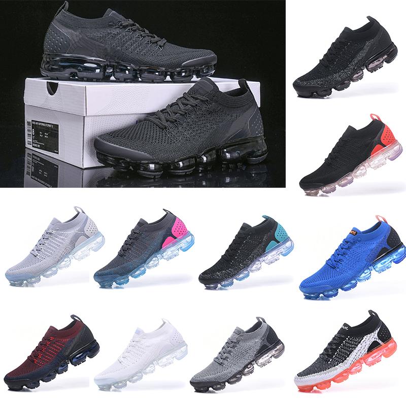 

Fly 2.0 Knit 3 Sneakers Mens Running Shoes Triple Black White Volt Cinder MOC Dusty Cactus Womens Trainers Vapours Cushion Sports 36-45, Socks