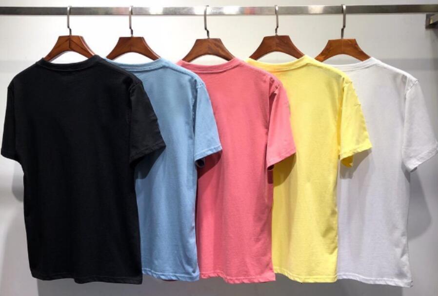 

New Summer Designer Mountain Landscape T Shirt Men women fashion Landscape Print short Sleeves high quality cotton Casual tees