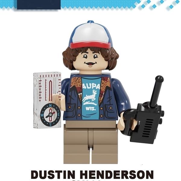 

NEW Sale Stranger Things Building Blocks Demogorgon Dustin Henderson Mike Eleven Lucas Figures Educational Toys 8PCS/Set