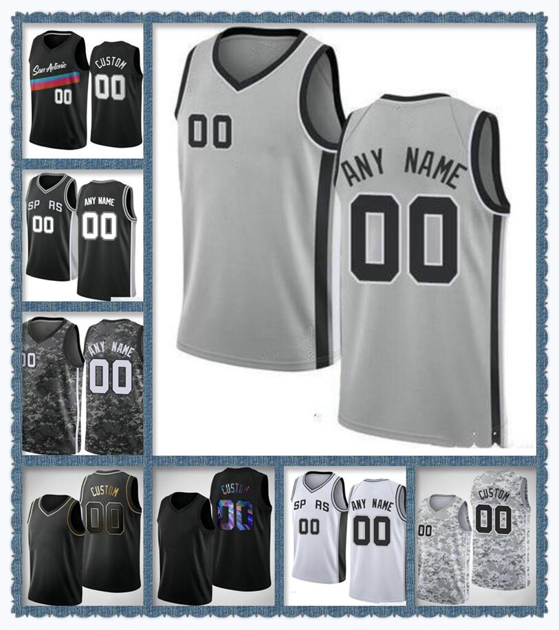 

Jersey Custom 12 Lamarcus Aldridge San\rAntonio\rSpurs\rJerseys 10 DemarDerozan Forbes White MillsNew 2021 City Basketball Jerseys
