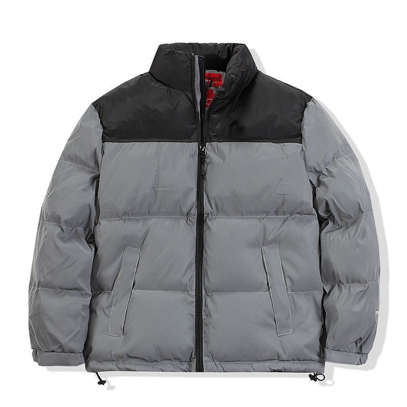 

Men's down jacket thickened warm bread loose trendy brand fashion jackets, Black