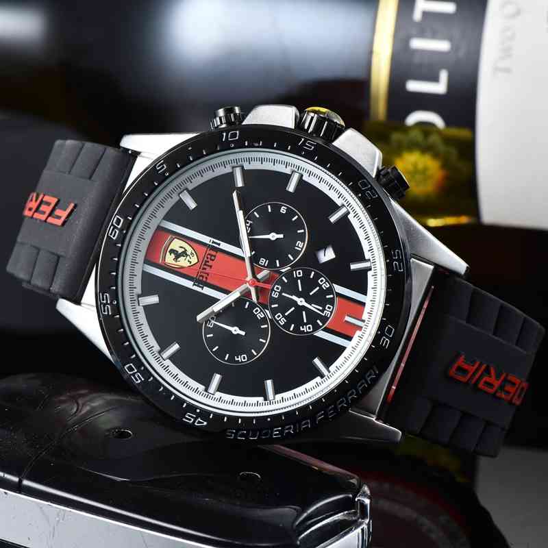 

2022 The latest F1 Racing watches Fashion Sports Quartz Watch for Men Luxury Supercar reloj clocks relojes para hombre relógio, White