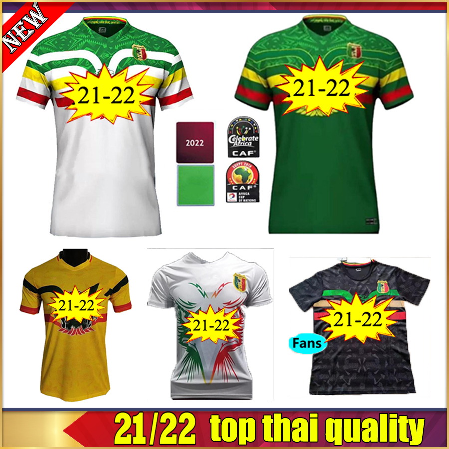 

2022 AFCON 2021 Mali SOCCER JERSEYS player + fans HOME AWAY top thai quality BISSOUMA HAIDARA CAMARA DJENEPO TRAORE KOUYATE TOURE DIENG JERSEY FOOTBALL SHIRTS TOP, Mali 2022 home