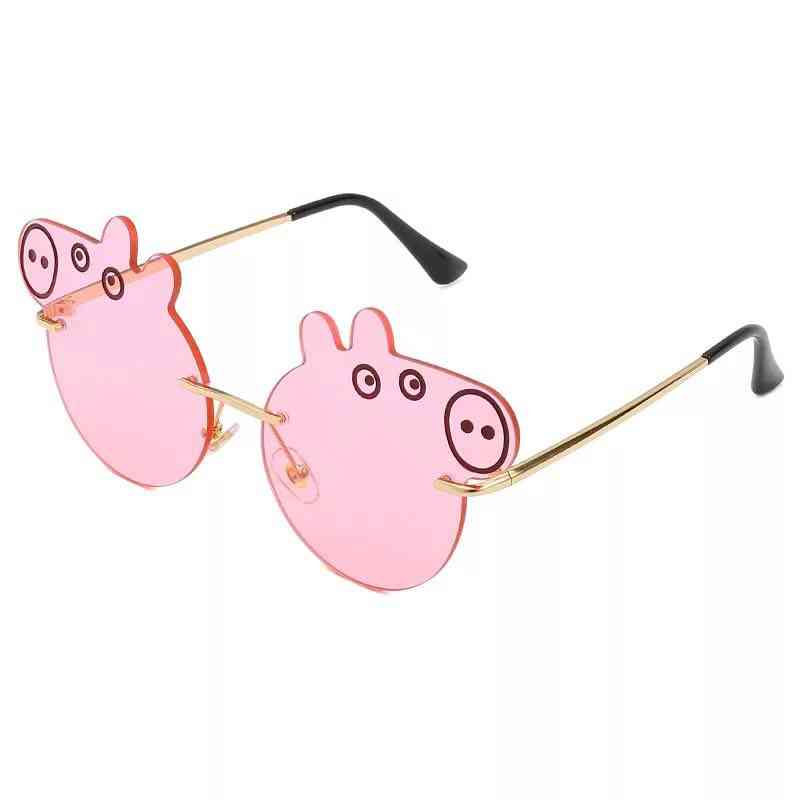 

Fashion Trendy Cute Digners Pig shad characters Unique Girls Eyewear Sunglass
