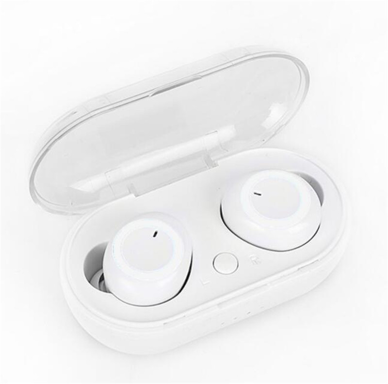 

TWS Earphones With ANC Noise reduction transparent Rename GPS Metal Wireless Charging Bluetooth Headphones earphone Earbuds Generation headset for Smartphone, White
