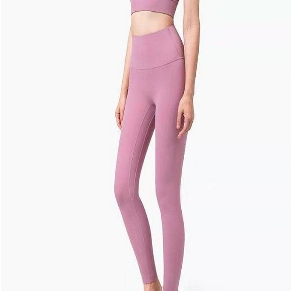 

Fitness shaping Athletic Solid dry Women Girls High jersey Waist Running Yoga Outfits Ladies Sports Full Leggings Pants Workout Purple 41, Color 4