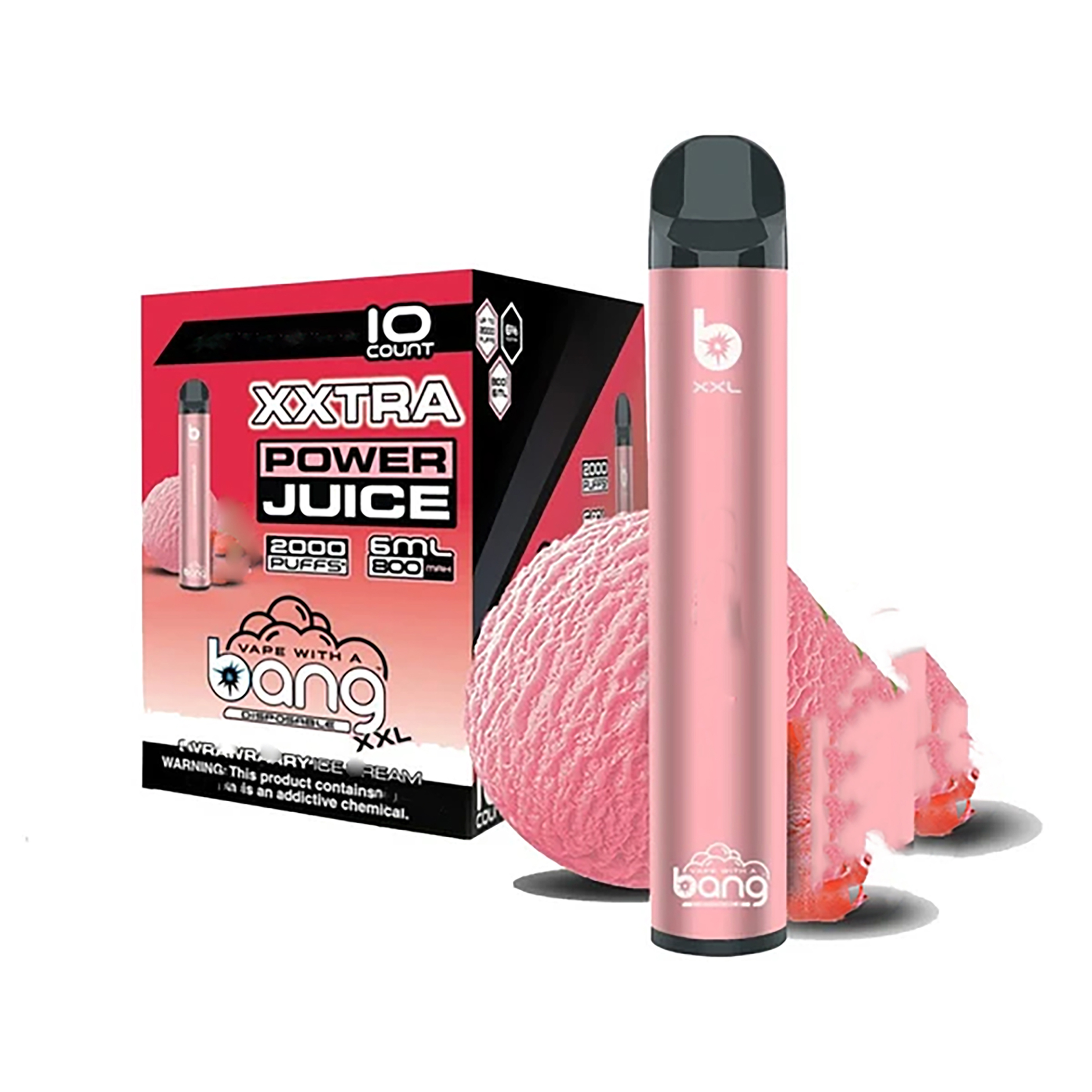 

Bang XXL Price Device Disposable Cigarette Liquid With Battery 6ml 900mAh 18 Colors Power Factory Vape Qblrn